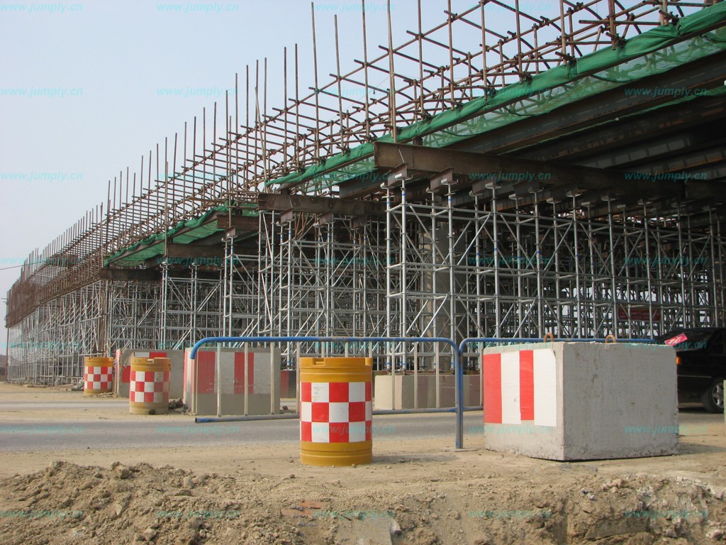 无锡市机场路跨312国道过路段支撑工程